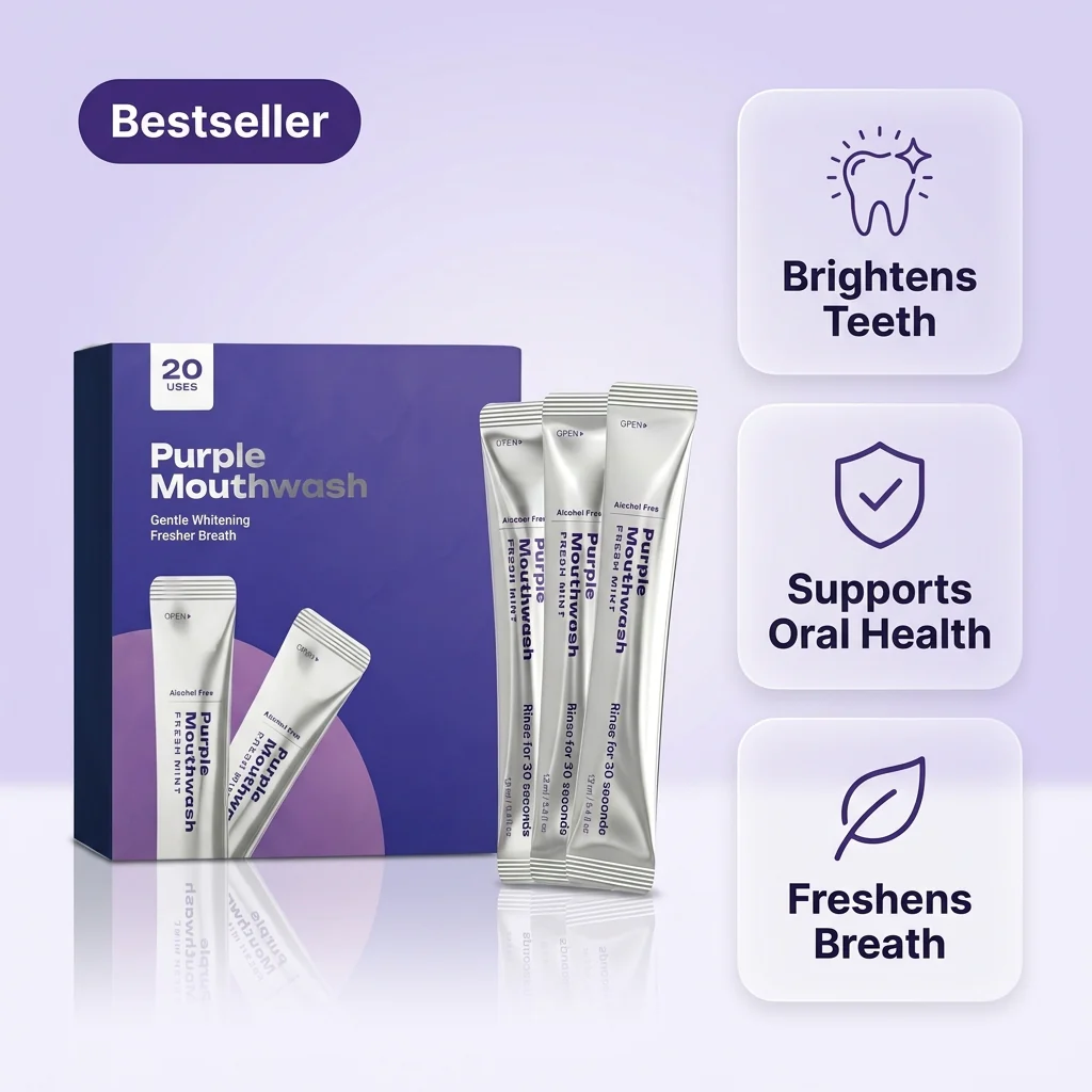 Purple Mouthwash