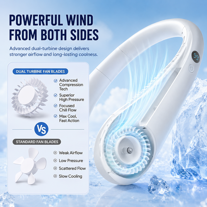 Neck Air Conditioner Fan 🧊