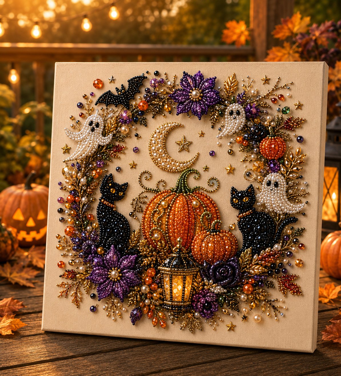 HALLOWEEN PEARL ART DIY KIT