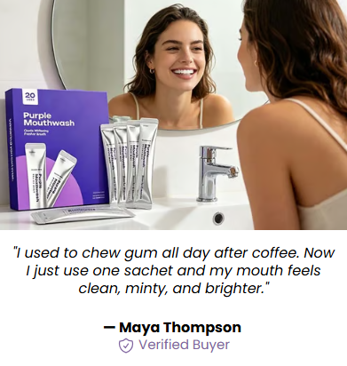 Purple Mouthwash