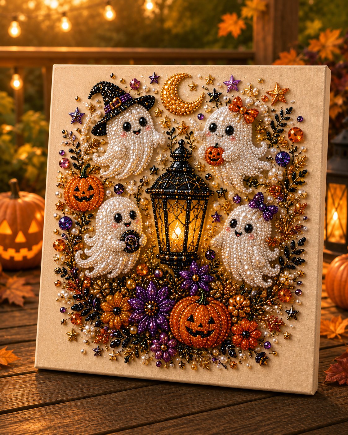 HALLOWEEN PEARL ART DIY KIT