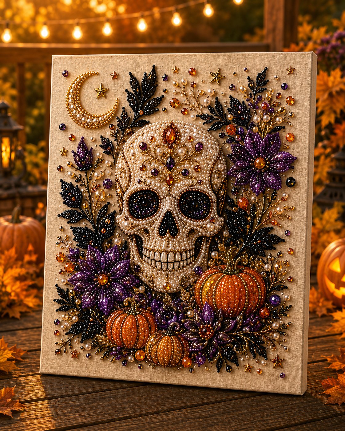HALLOWEEN PEARL ART DIY KIT