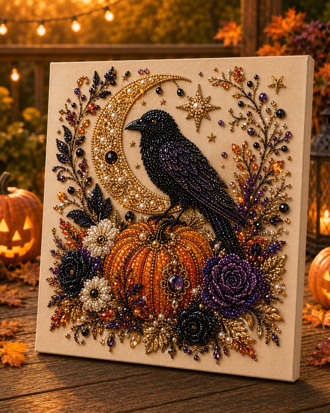 HALLOWEEN PEARL ART DIY KIT