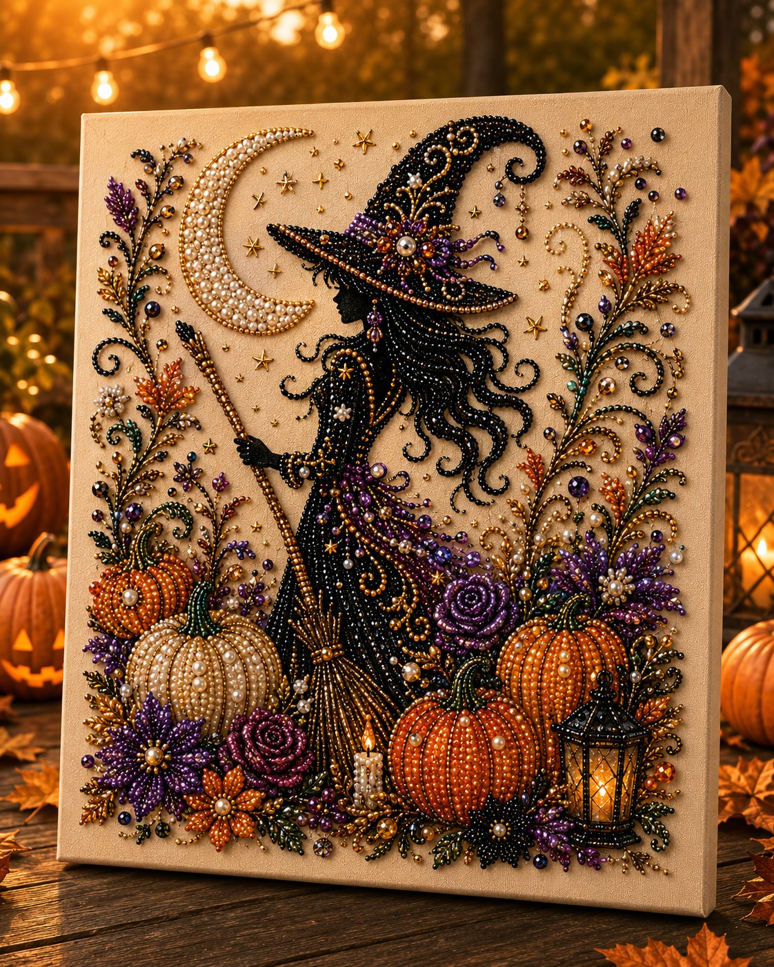 HALLOWEEN PEARL ART DIY KIT