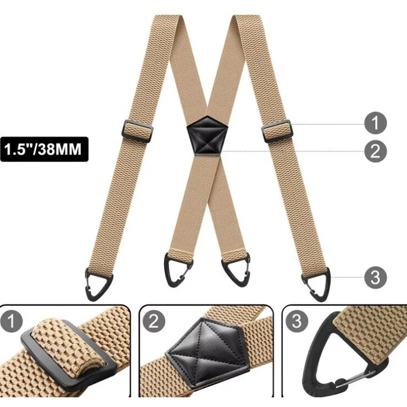 MEN'S X-BACK SUSPENDERS