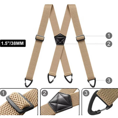 MEN'S X-BACK SUSPENDERS